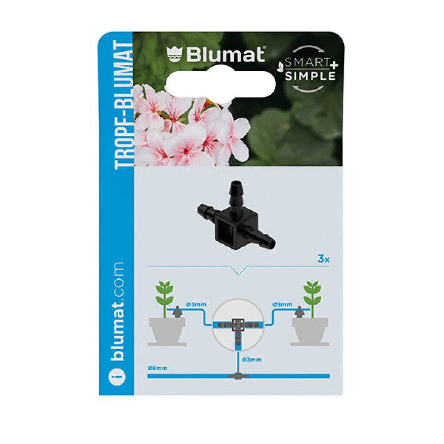 Mini-giunto di ramificazione 3-3-3mm
