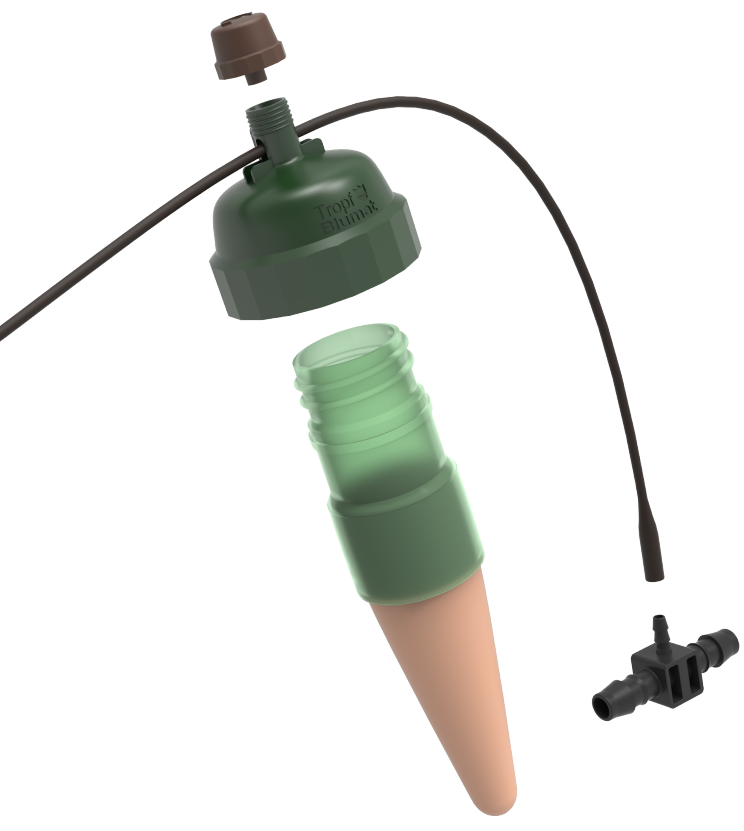 Montaje de los Sensores Tropf-Blumat